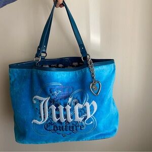 Large Vintage Juicy Couture RARE Blue
Tote Bag